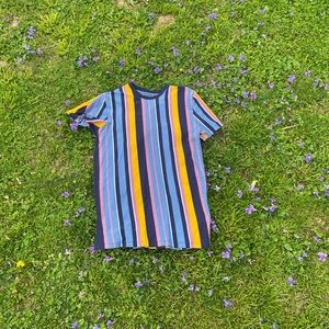 Selling a striped shirt